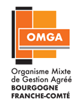 logo OMGA orange Artisans Commerçants
